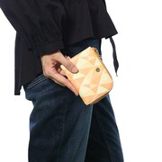 和泉三月をモチーフにしたカードケースの使用例。