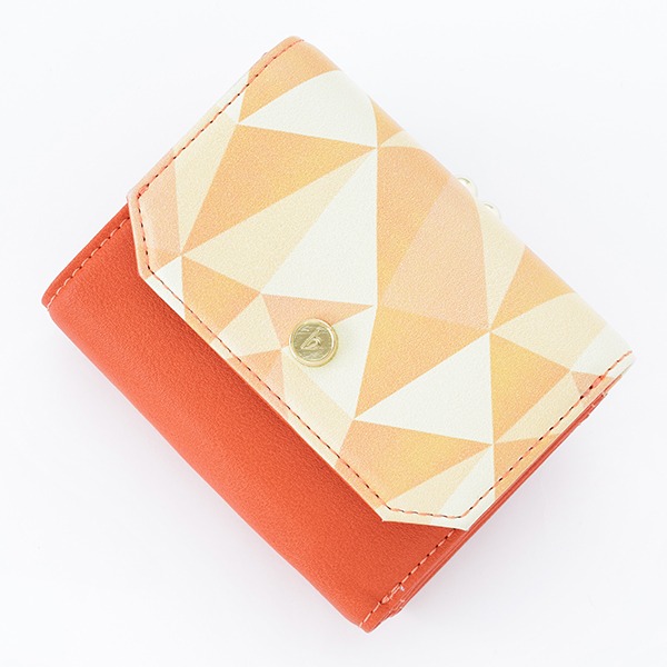 和泉三月をモチーフにしたミニ財布。