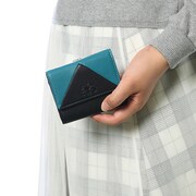 十龍之介をモチーフにしたミニ財布の使用例。