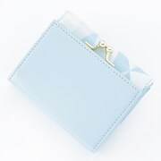 四葉環をモチーフにしたミニ財布。