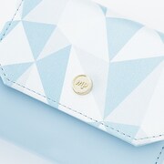 四葉環をモチーフにしたミニ財布。