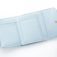 四葉環をモチーフにしたミニ財布。