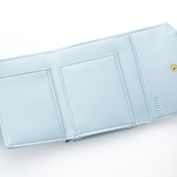 四葉環をモチーフにしたミニ財布。