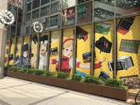 「ハイスコアガール」×アトレ秋葉原の様子。