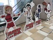 「ハイスコアガール」×アトレ秋葉原の様子。