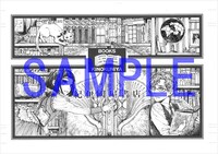 笠井スイが描き下ろしたブックカバー。