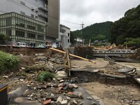 旭酒造近辺の様子。 提供／旭酒造