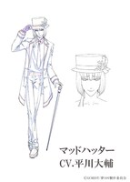 マッドハッターの設定画。