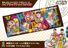 「弱虫ペダル ハイブリッドフェイスタオル 神奈川インターハイ総北メンバーVer.」