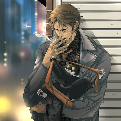 「酒と涙と男とニャンコ」カット