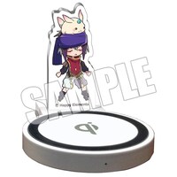 「アクリル付きワイヤレス充電器」