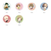 「青少年アシベ」と「京都寺町三条のホームズ」のグッズ。