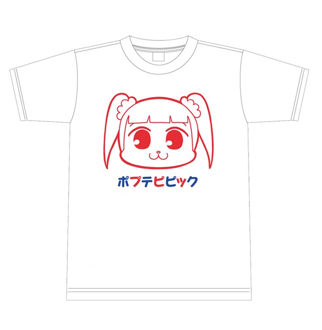 “大川ぶくぶ先生じゃない人描き下ろし！”の「ポプテピピック海賊版Tシャツ」。