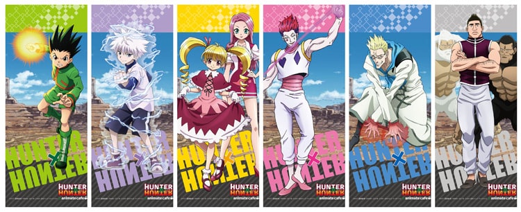 HUNTER×HUNTER イルミ=ゾルディック コラボカフェ 特大タペストリー HUNTER×HUNTER イルミ=ゾルディック コラボカフェ 特大