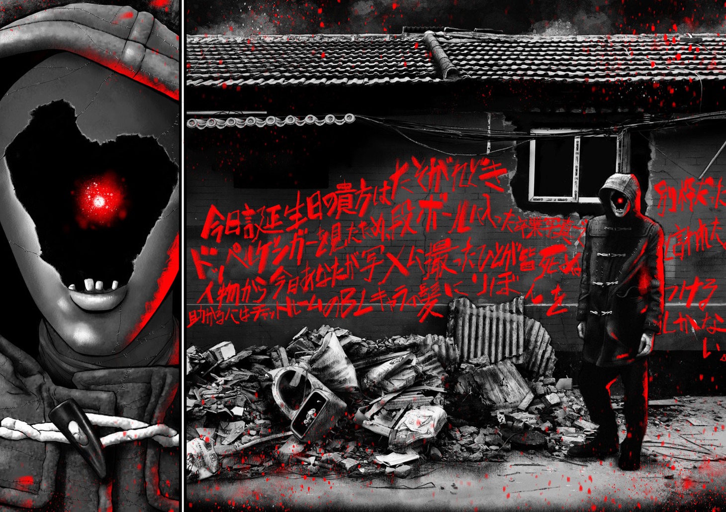 「FACELESS」カット