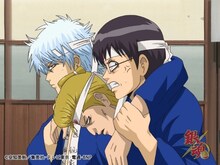 「トッシー篇」の場面カット。(c)空知英秋/集英社・テレビ東京・電通・BNP