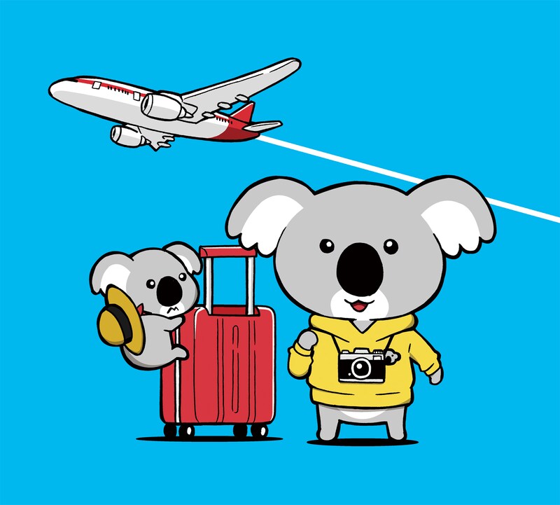 「上京コアラ」カット