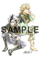 竹田逸子によるイラスト。