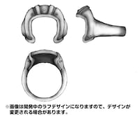 「ゆるキャン△ リンのヘルメット型シルバーリング」