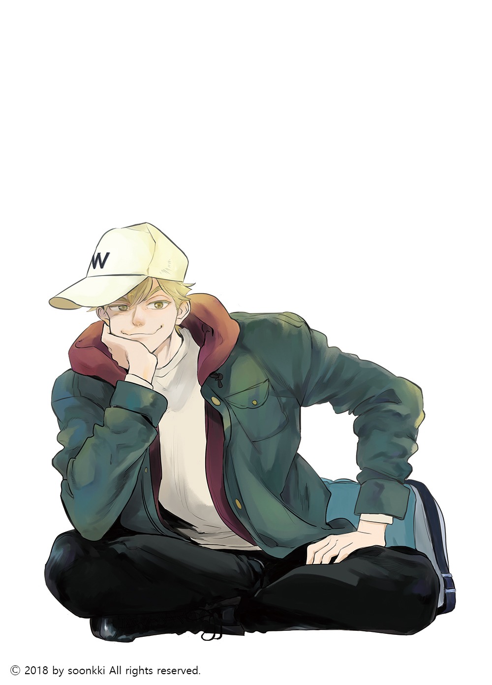 「チーズ・イン・ザ・トラップ」4巻に使用される予定のイラスト。