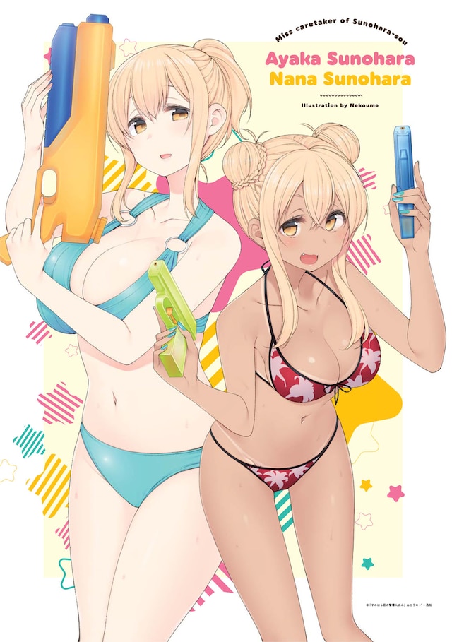 「すのはら荘の管理人さん描き下ろしB2特大タペストリー」イラスト