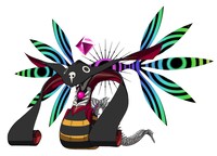 キングシトエル (c)プロジェクト シンカリオン・JR-HECWK/超進化研究所・TBS　(c)カラー