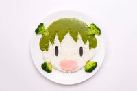 「カプコンカフェ特製グリーンカレー『よつばver.』」