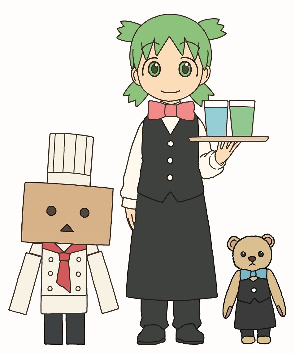 「よつばと！」カフェイベントのメインビジュアルは、あずまきよひこによる描き下ろし。