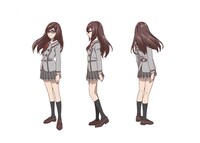 灯中優の設定画。