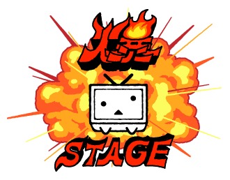 「爆 STAGE」ロゴ