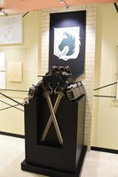 「進撃の巨人 THE ANIMATION GALLERY」の様子。