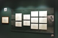 「進撃の巨人 THE ANIMATION GALLERY」の様子。