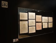 「進撃の巨人 THE ANIMATION GALLERY」の様子。