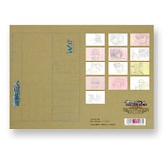 会場販売グッズの原画ポストカードブック。