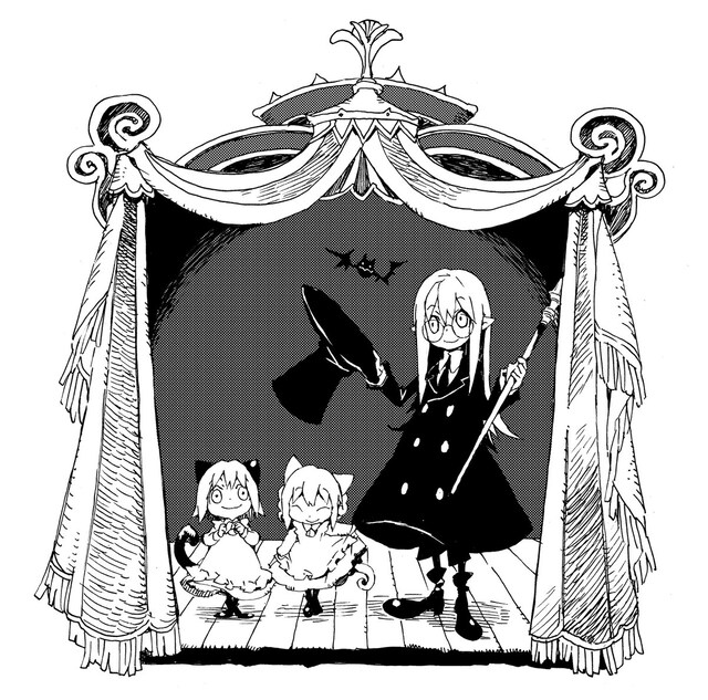 「棺担ぎのクロ。～懐中旅話～」カット