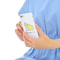iPhoneケースの使用例。