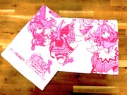 コミックマーケットで配布される「ぱすメモタオル」