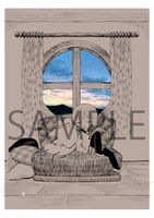 メロンブックスの購入特典として配布されるリーフレットの表紙。