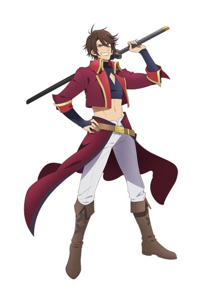 高杉晋作（CV：中村悠一） - アニメ「BAKUMATSU」高杉と土方が剣交える