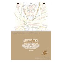 曜日別入場特典の原画シート風キャラクターカード・エルヴィン（金曜日）。