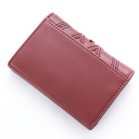 「STEINS;GATE 0」コラボアイテムのカードケース・レッド。