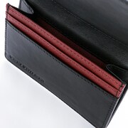 「STEINS;GATE 0」コラボアイテムのカードケース・ブラック。