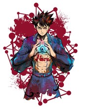 「ナノハザード」のカラーカット。(c)栗原正尚・かざあな/集英社