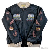 「別珍スカジャン 疾風ネコバス」