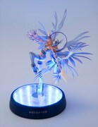 光る台座の使用イメージ。