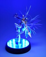 光る台座の使用イメージ。