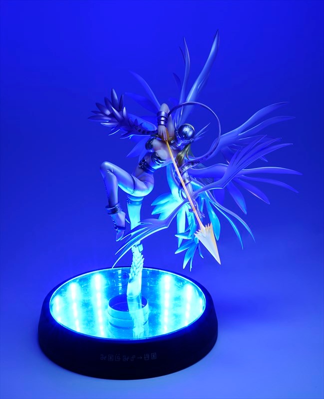 光る台座の使用イメージ。