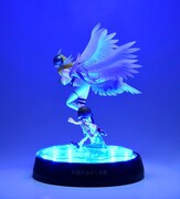 光る台座の使用イメージ。