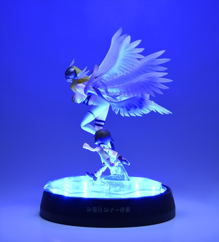 光る台座の使用イメージ。