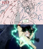 堀越耕平原作による劇場アニメ「僕のヒーローアカデミア THE MOVIE ～2人の英雄～」の線撮×本編ムービーより。